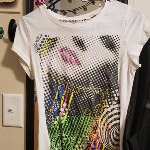 Abbey Dawn "Pop Face" Tee